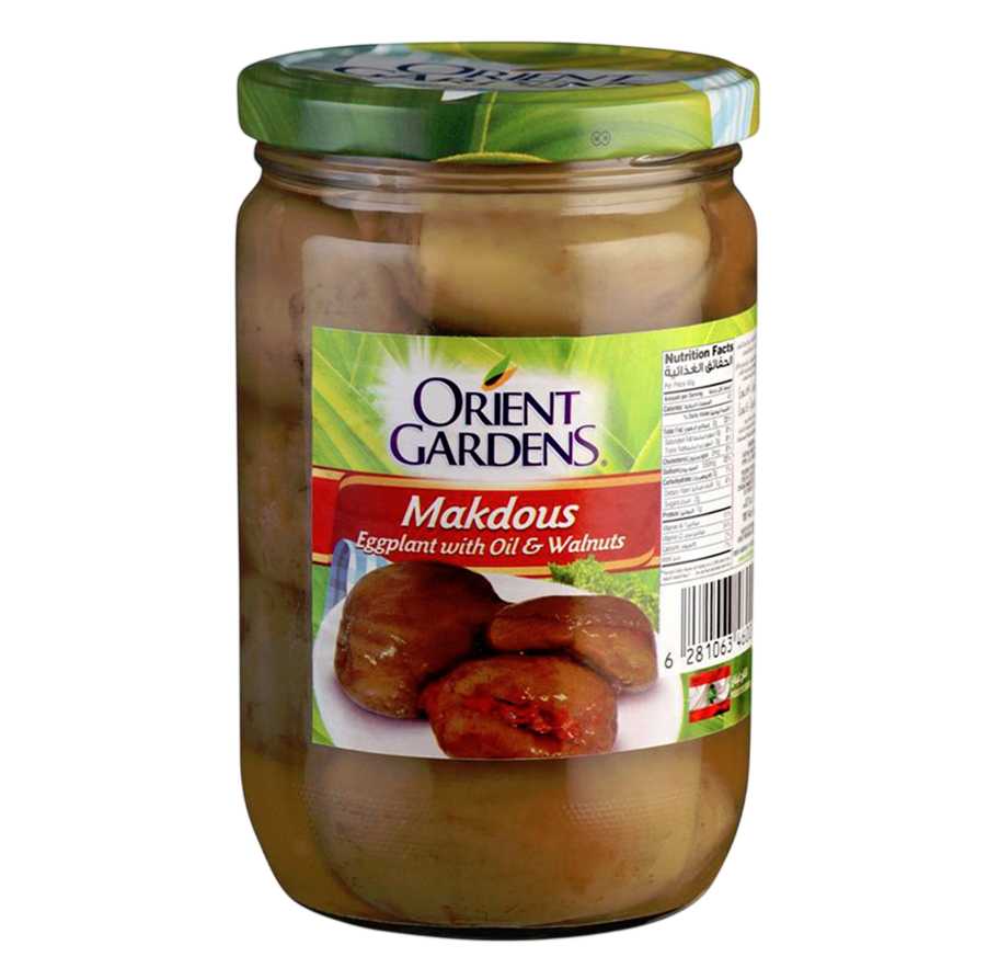 MAKDOUS (EGGPLANT WITH OIL & WALNUT) 