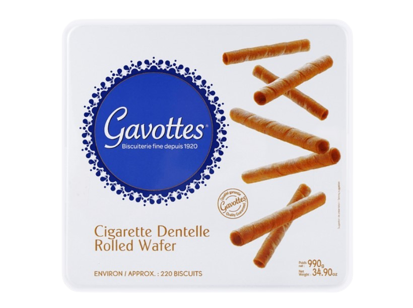 ROLLED WAFER (CIGARETTE DENTELLE) 