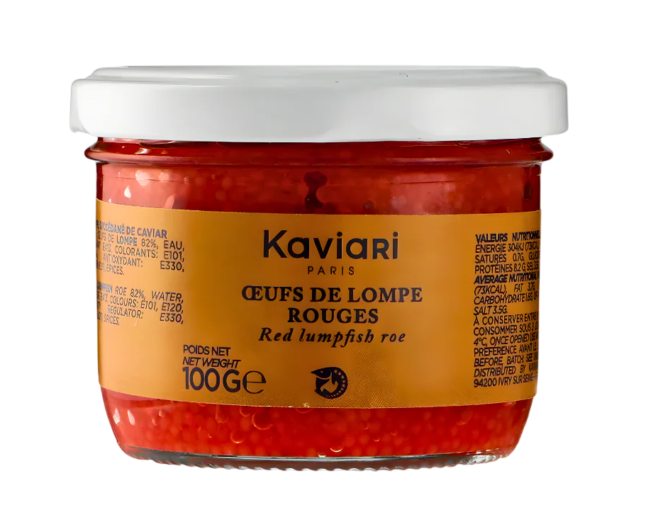 RED LUMPFISH ROE (100G) 