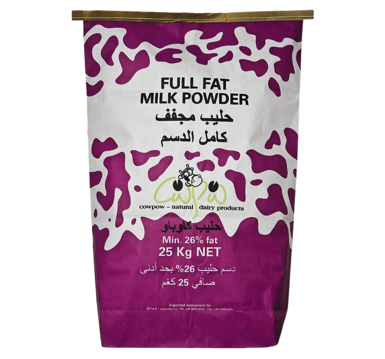 حليب بودرة مجفف كامل الدسم 