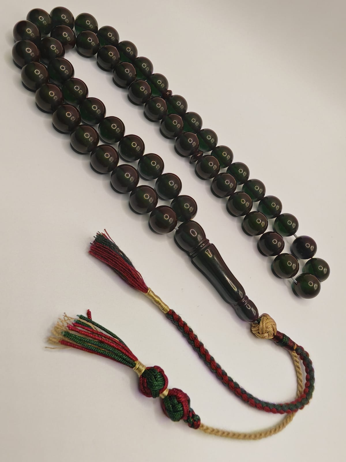 Luxury New Cast Bakelite Misbaha with Round Beads