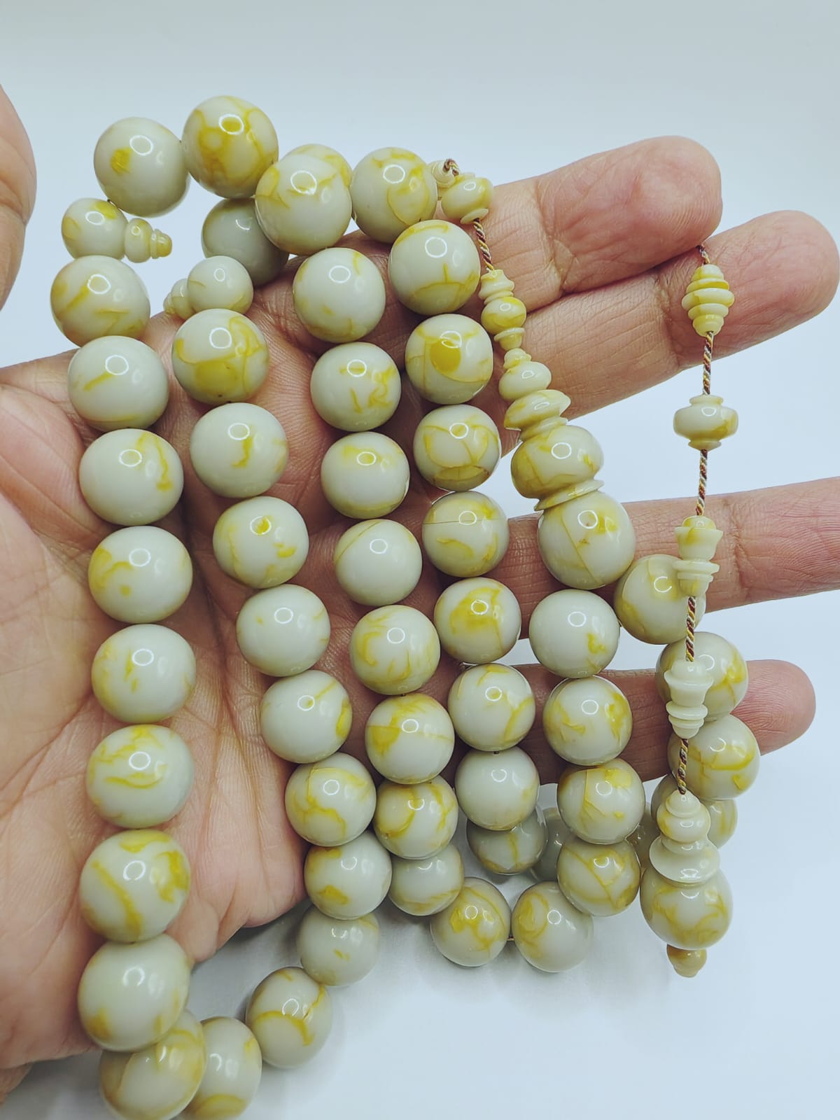 مسباح بكلايت عصي فاخر بشكل دائري وخراطة الاسطى عادل النحات