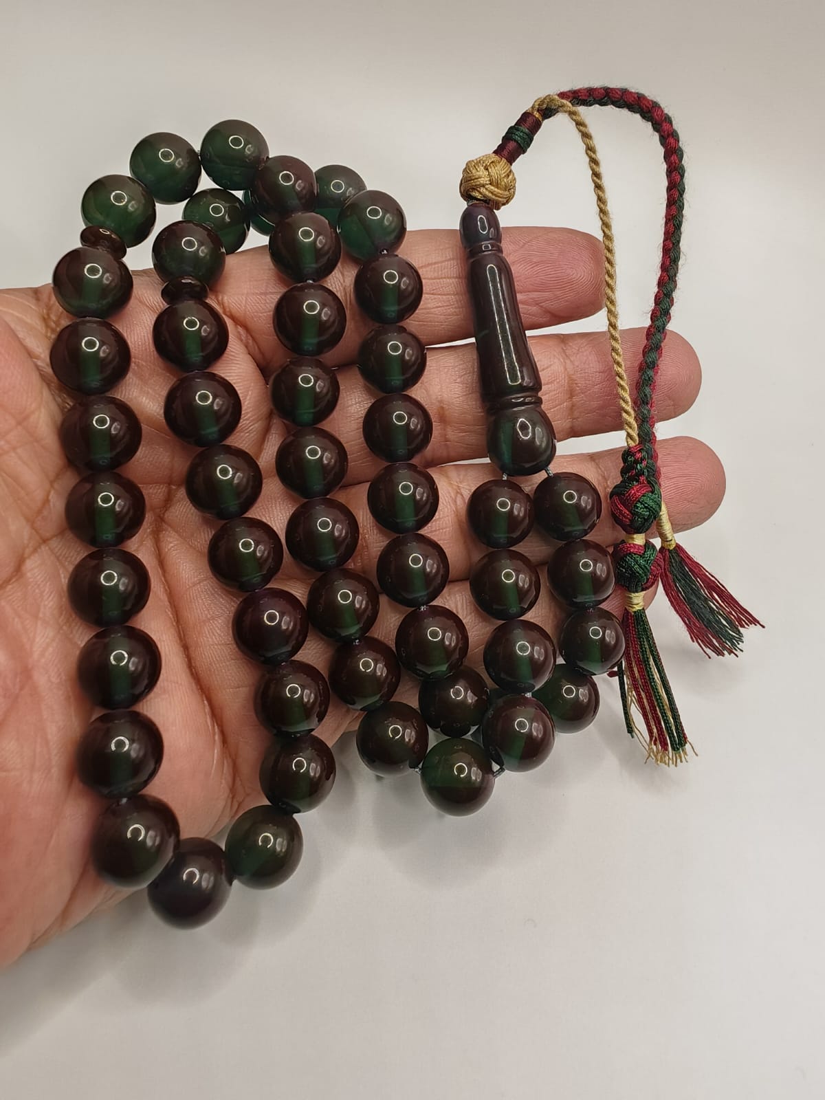 Luxury New Cast Bakelite Misbaha with Round Beads