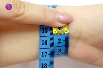 Bracelet Size Guide Step 1