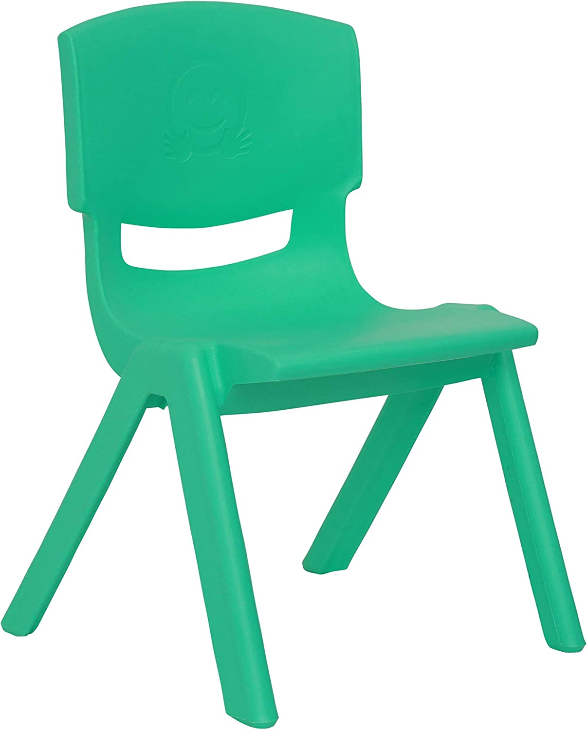 كرسي الروضات بلاستيك - 34 سم - أخضر