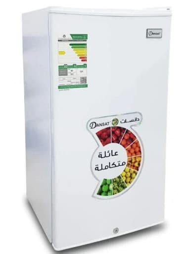 ثلاجه دانسات 2.9 قدم باب واحد ابيض DNFS140R