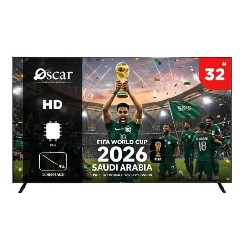 شاشه اوسكار 32 بوصة سمارت OS32SATVLED
