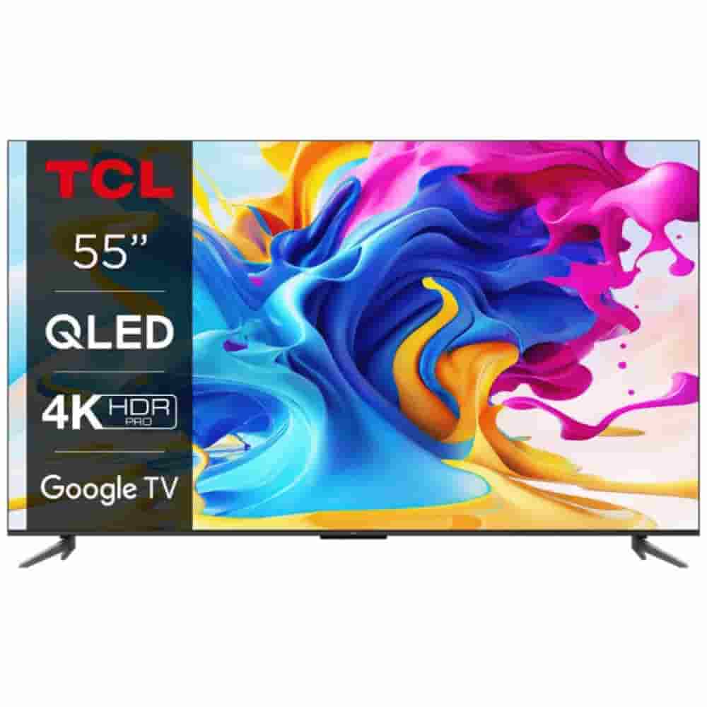 شاشة تي سي إل 55 بوصة سمارت كيو ليد TCL55C645QLED