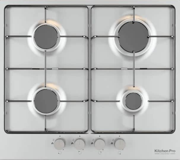 سطح كتشن برو بلت ان 4 عيون غاز خفيف 60 سم KP602/GA