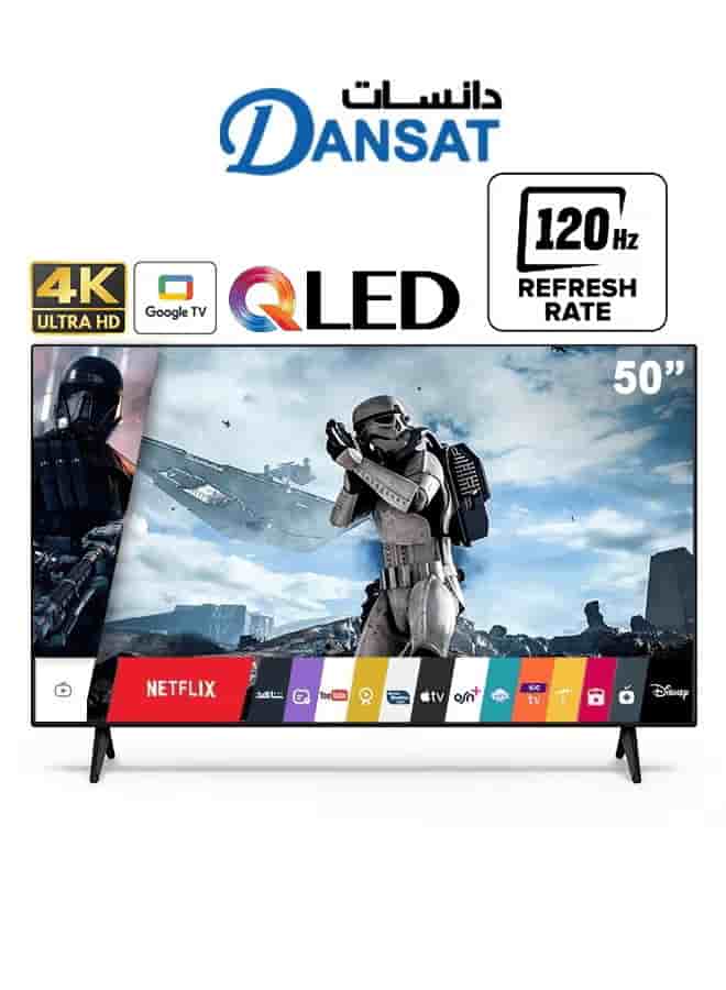 شاشة دانسات 50 كيوليد جوجل DTD50QLED 120HZ