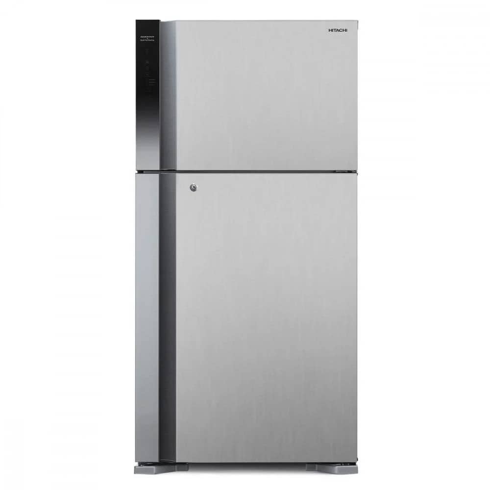 ثلاجه هيتاشي سلفر R-V606PS9KPSV