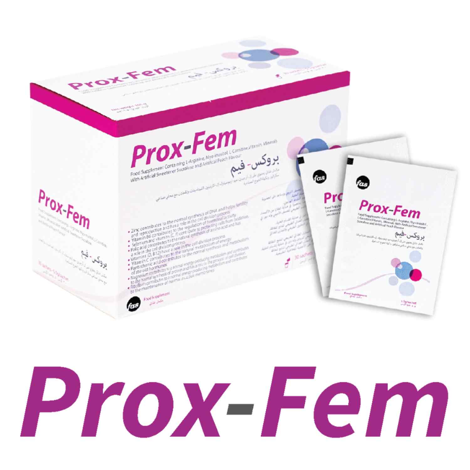 l carnitine vs inositol Fas Prox Fem L-Carnitine, L-Arginine & Myo Inositol 5g