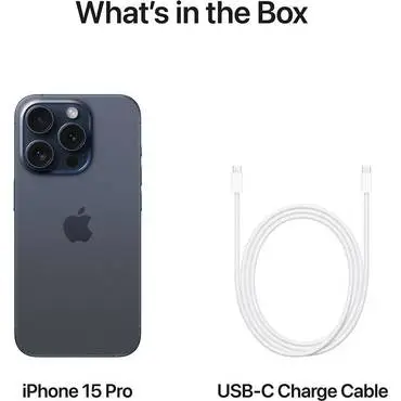 ايفون 15 برو 128GB - ازرق تيتانيوم 