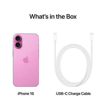 ابل ايفون 16 256 جيجابايت 5G وردي - Apple iPhone 16