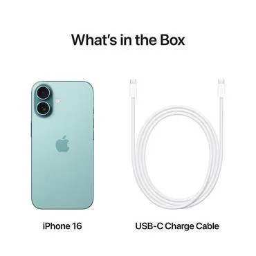 هاتف ايفون 16 128GB - اخضر فيروزي