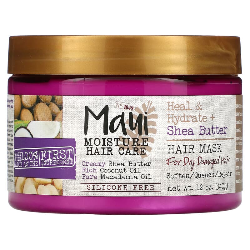  ماسك للشعر الجاف والتالف بزيت جوز الهند والشيا Maui Moisture 