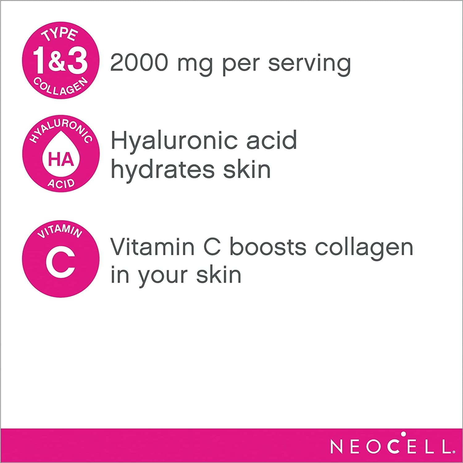  حلوى الكولاجين بطعم fruit punch من Neocell 