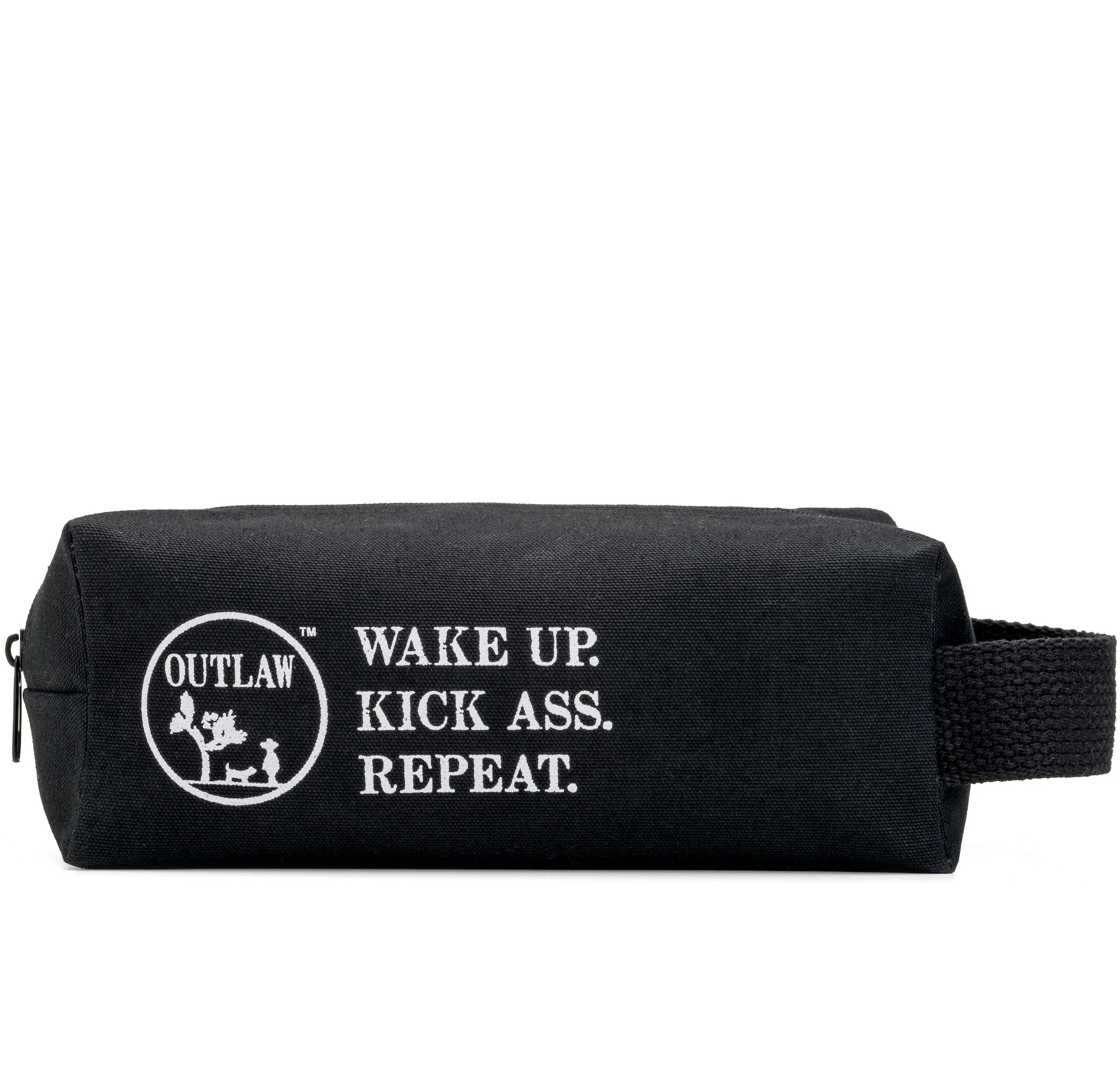  حقيبة للتنقل Wake Up Kick Ass Repeat من Outlaw 