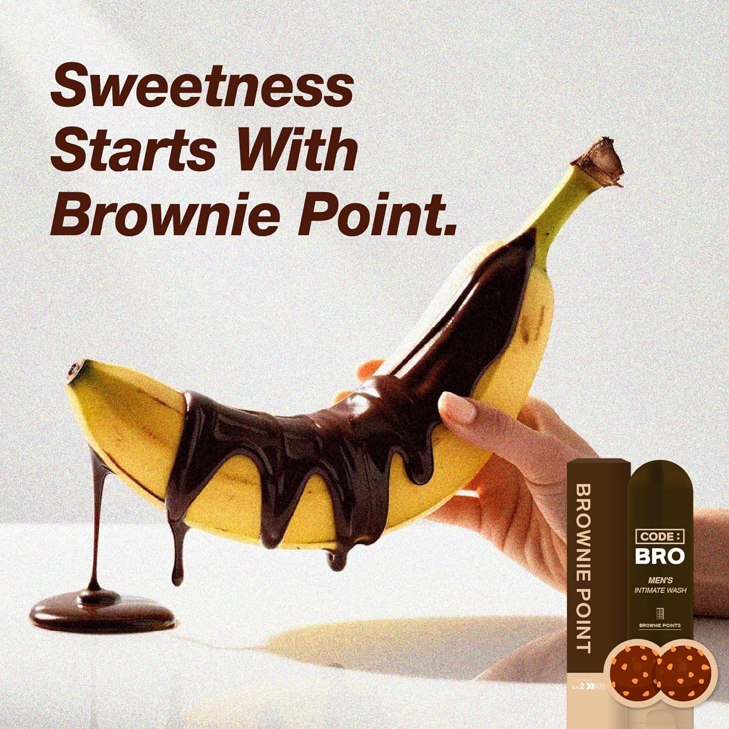  غسول رجالي للمناطق الحساسة Brownie Point من Code Bro 
