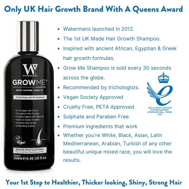  شامبو جرومي لتكثيف ووقف تساقط الشعر GROWME Conditioner Watermans UK 