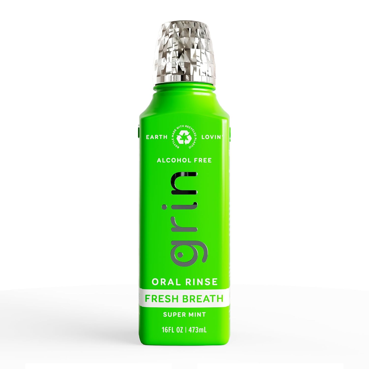  غسول فم سوبر مينت لنفس منعش Super Mint ٤٧٣ مل GRIN 