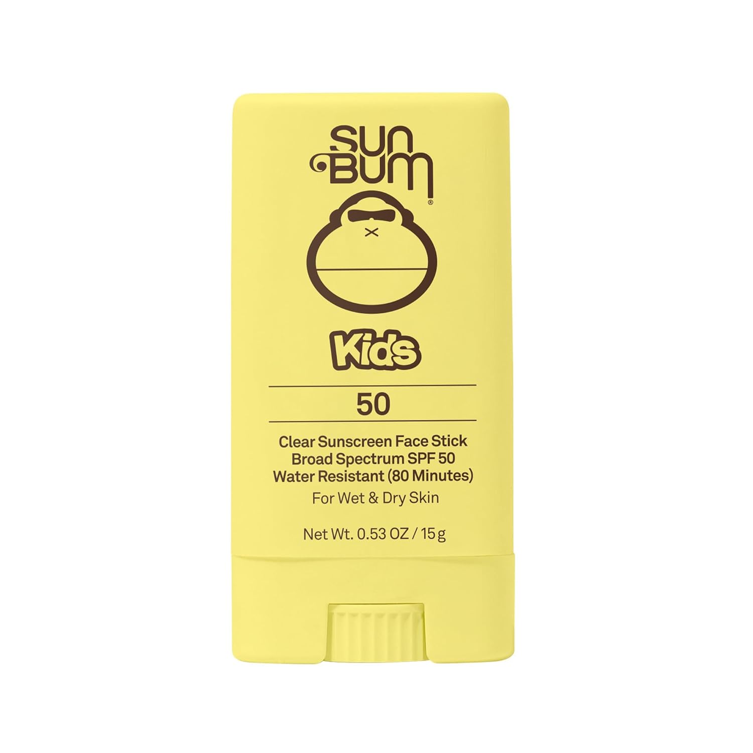  واقي شمس ستيك شفاف للوجه للأطفال SPF50 من Sun Bum 