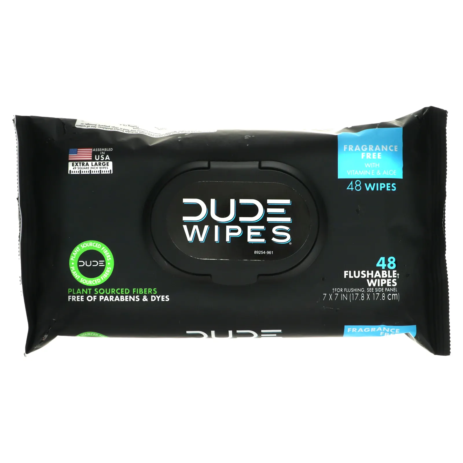  وايبس للرجال للوجه، اليدين وكامل الجسم غير معطرة DUDE Products 