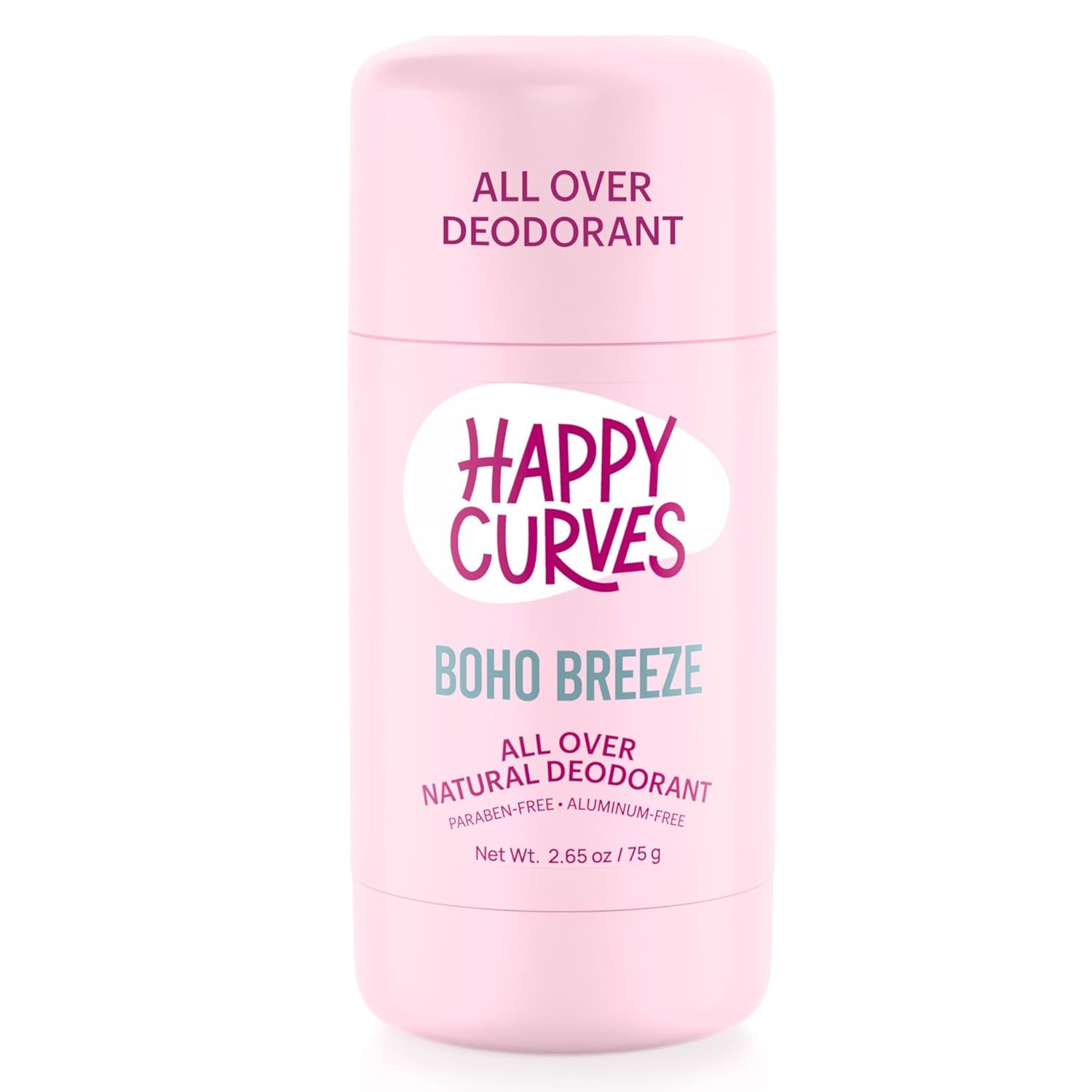  ديودرنت طبيعي لكامل الجسم برائحة Boho Breeze من Happy Curves 
