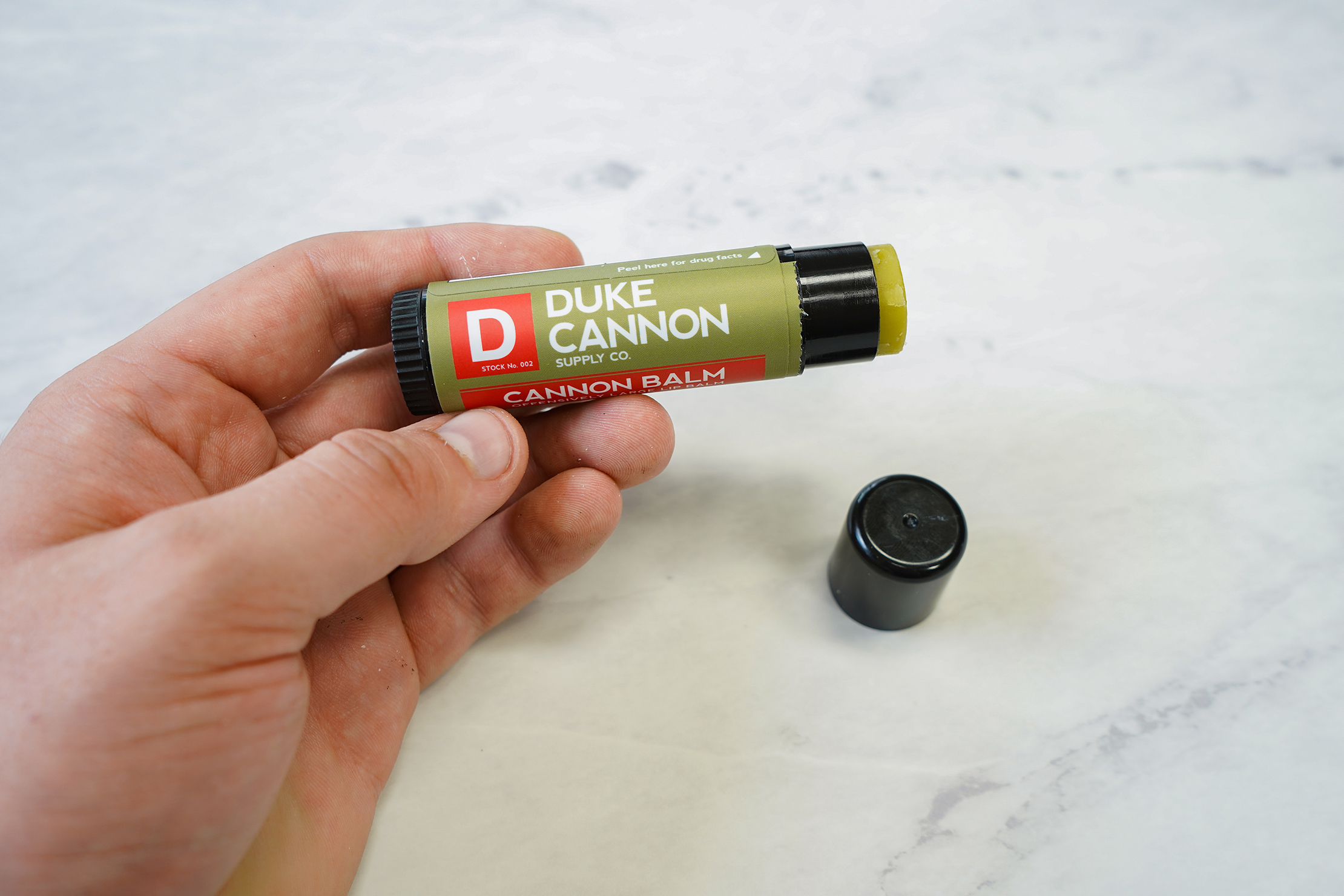 بلسم الشفاه للرجال حجم كبير بالنعناع المنعش SPF15 Duke Cannon 