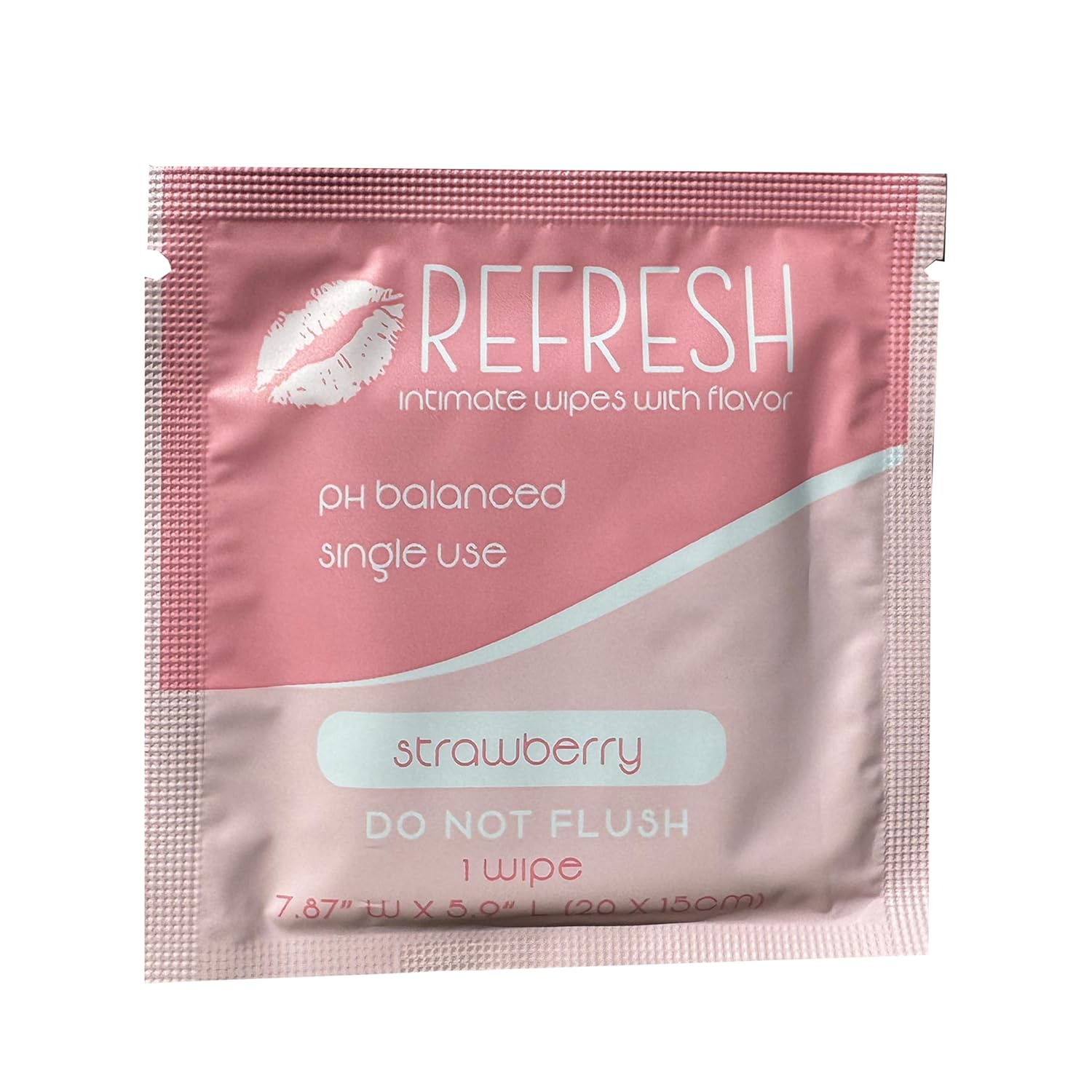  وايبس نسائي للمناطق الحساسة بنكهة فراولة عدد ٢٠ Refresh 
