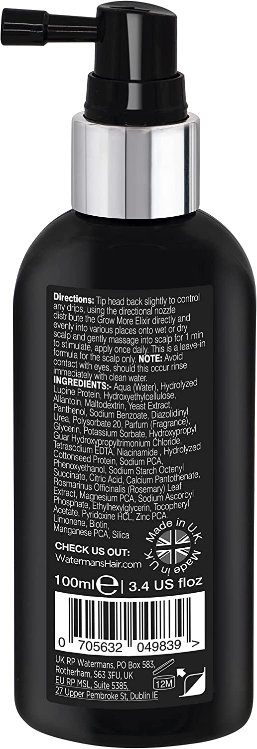  بخاخ جرومور إلكسير سيروم لتكثيف و إنبات الشعر Hair Growth Serum Watermans 