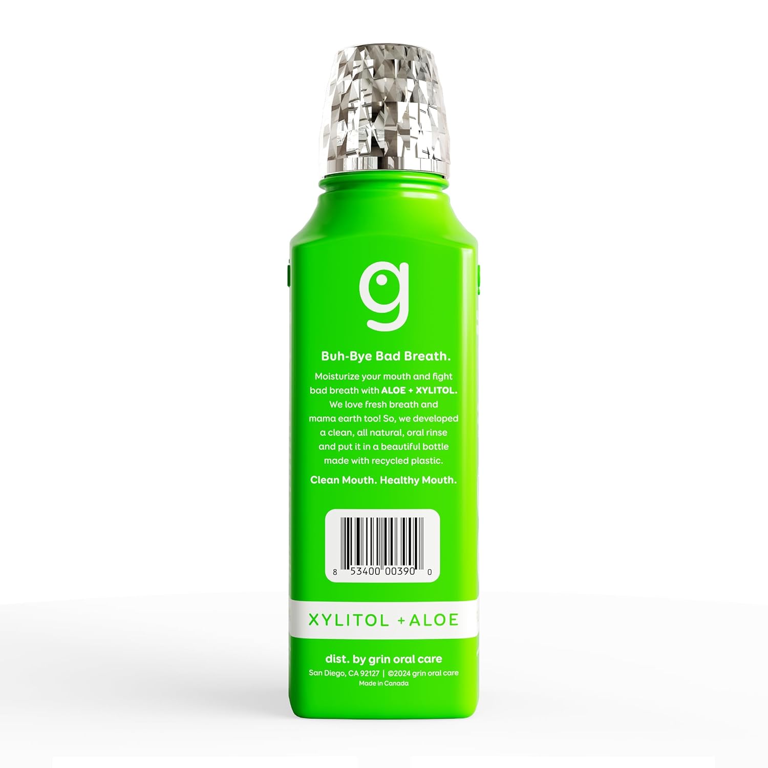  غسول فم سوبر مينت لنفس منعش Super Mint ٤٧٣ مل GRIN 