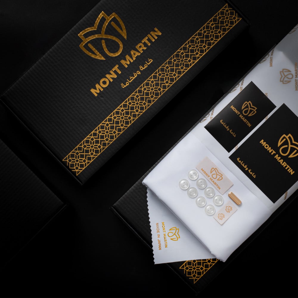 اقمشة رجالية - شراء أفضلقماش رجالي صيفي ابيض ماركة مونت مارتن - الريف للأشمغة