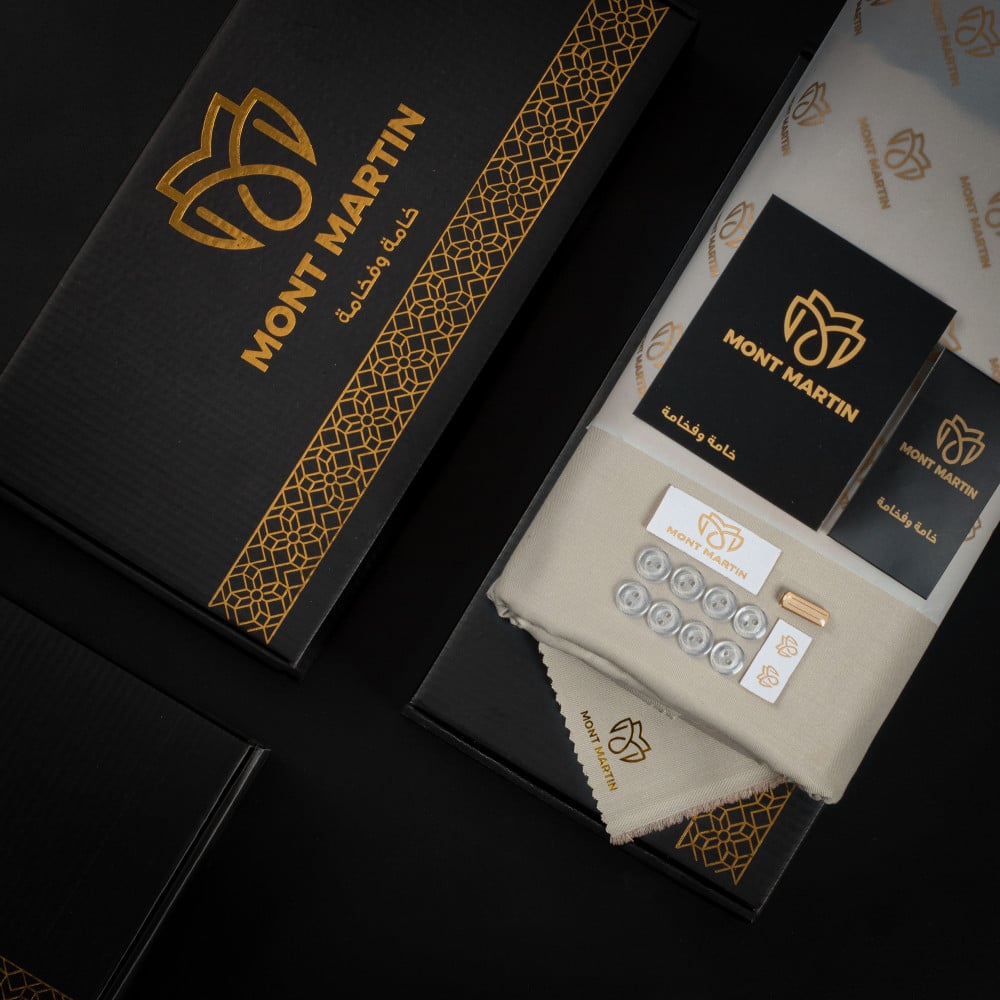شراء قماش شتوي رجالي بيج مونت مارتن MONT MARTIN - الريف للأشمغة