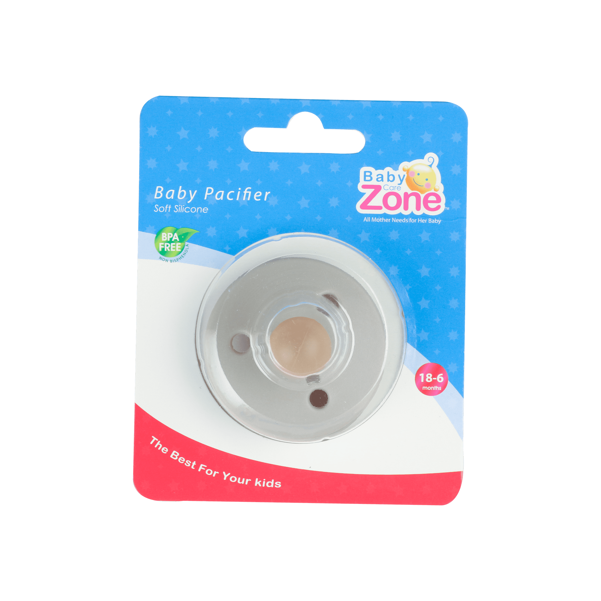  لهاية أطفال من المطاط الطبيعي لعمر 6 أشهر الى 18 شهر Baby Zone 