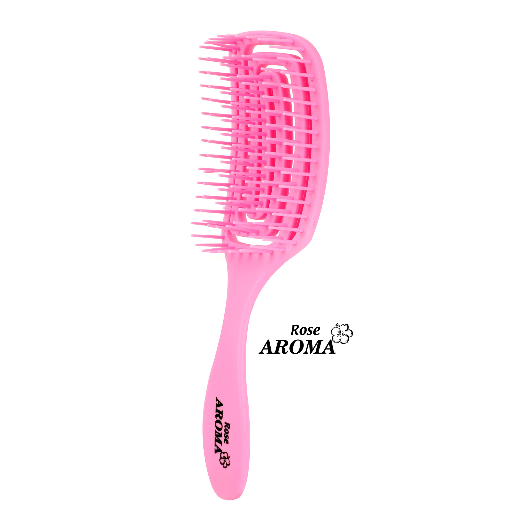  فرشة شعر ناعمة بروائح متعددة لفك التشابك Rose Aroma 