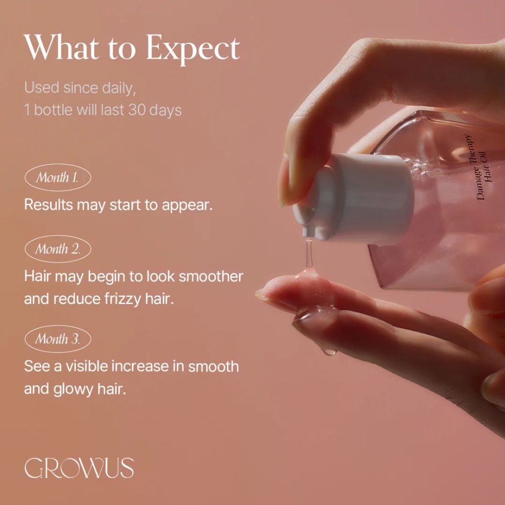 Growus Damage Therapy Hair Oil