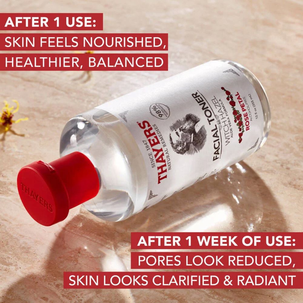 Thayers Rose Petal Witch Hazel Facial Toner 