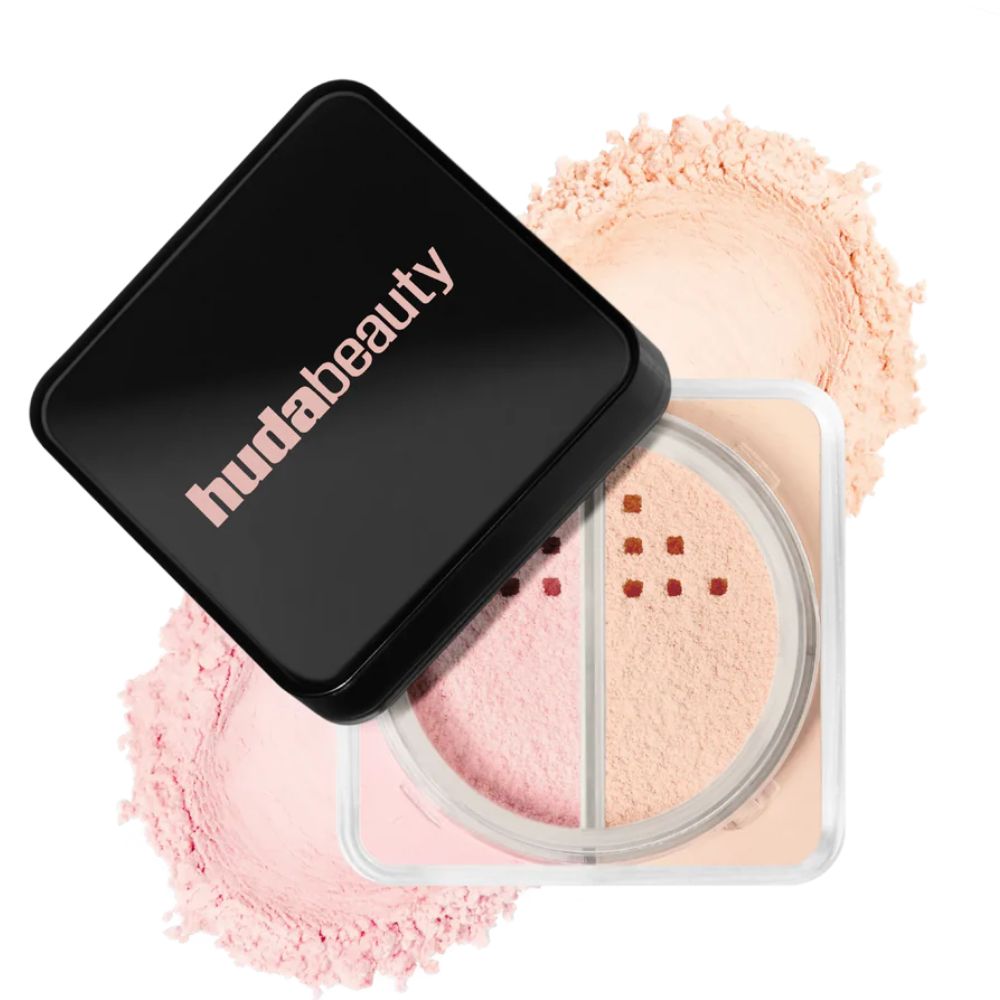 Huda Beauty Easy Bake Duo Cherry Peach Loose Powder