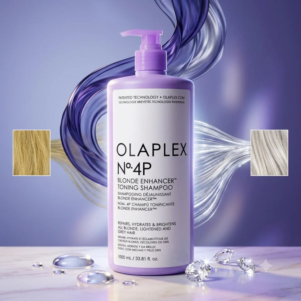 Olaplex No 4P Blonde Enhancer Toning Shampoo