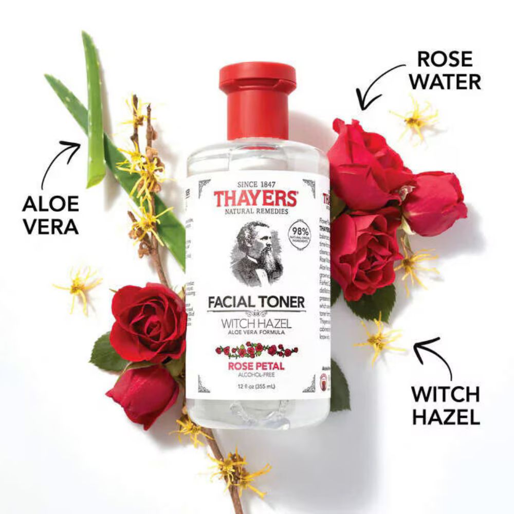 Thayers Rose Petal Witch Hazel Facial Toner 