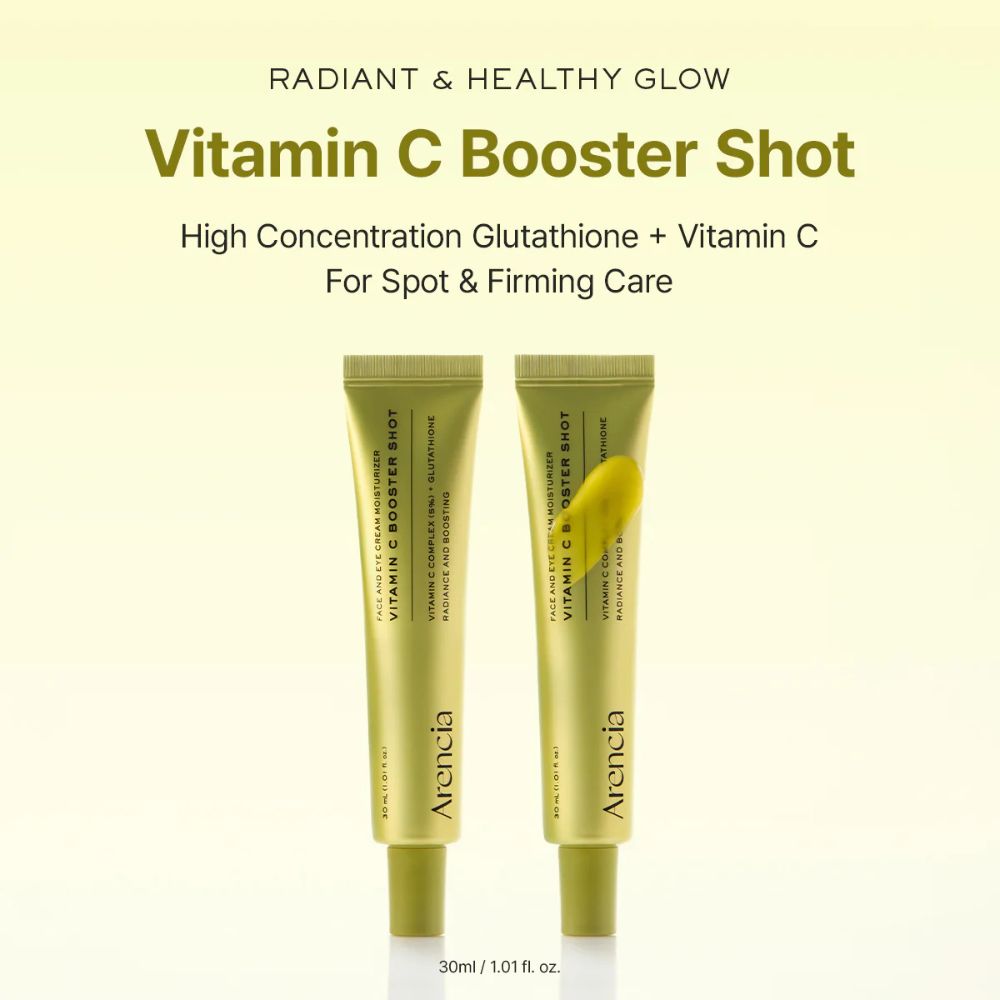 Arencia Vitamin C Booster Shot for Bright, Healthy Skin Glow