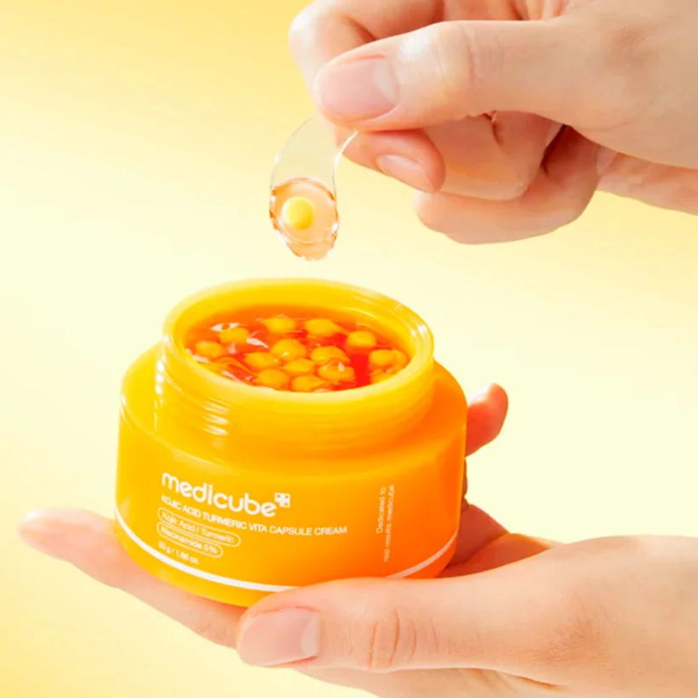 Medicube Kojic Acid Turmeric Vita Capsule Cream