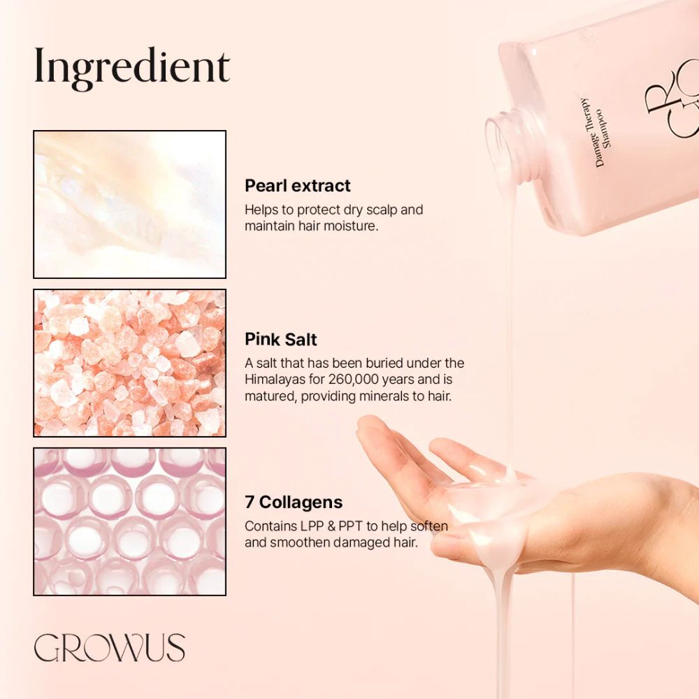 Growus Damage Therapy Shampoo EX 