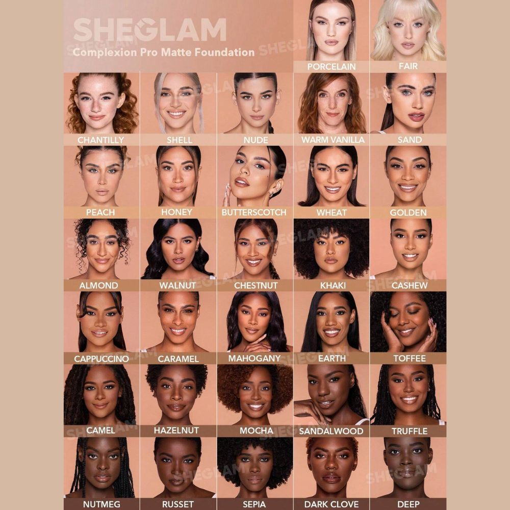 Sheglam Long Lasting Breathable Matte Foundation
