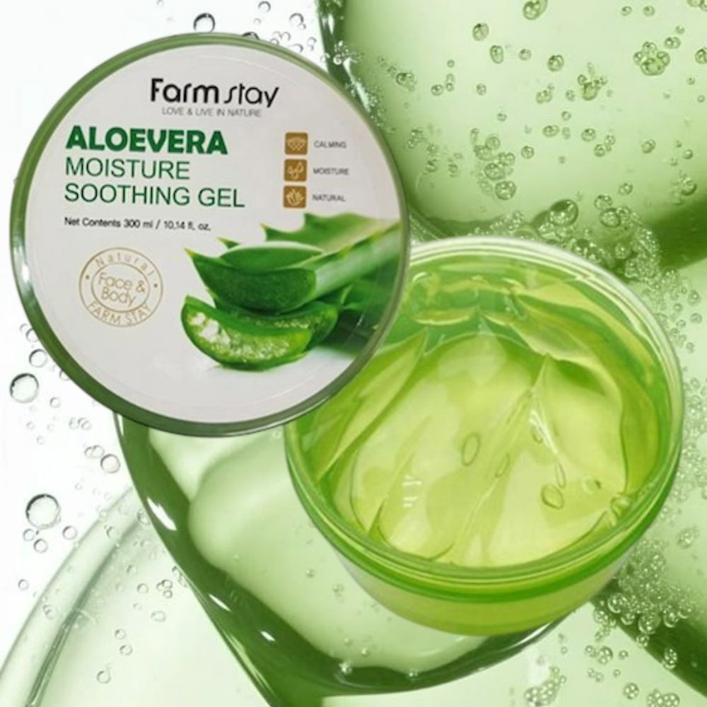 Farmstay Aloe Vera Moisture Soothing Gel