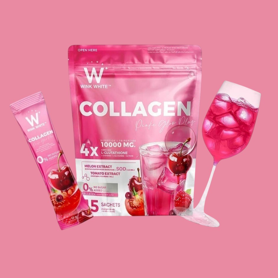 Wink White Collagen Pink Glow Plus