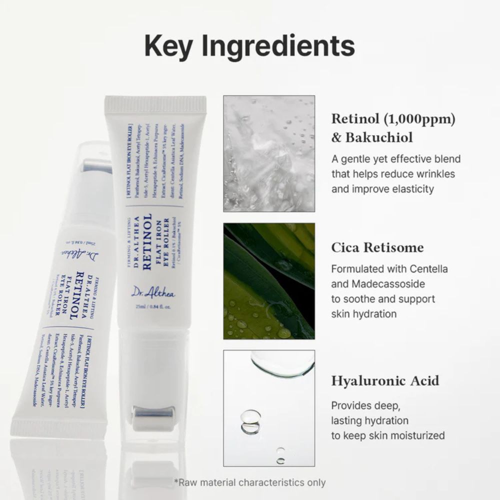Dr. Althea Retinol Flat Iron Eye Roller