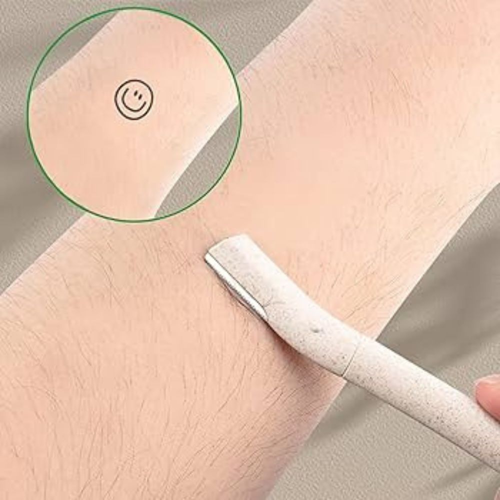 Biodegradable Wheat Straw Eco Friendly Facial Razor