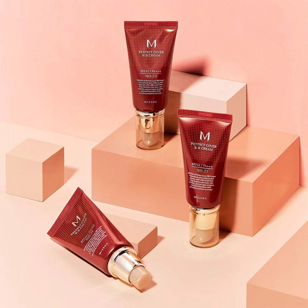 Missha 27 Honey  Beige Perfect Cover BB Cream SPF42